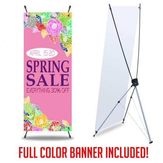 X Banner Stand 24" x 63"